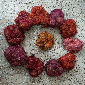 Yarn- Sari Silk & Khadi
